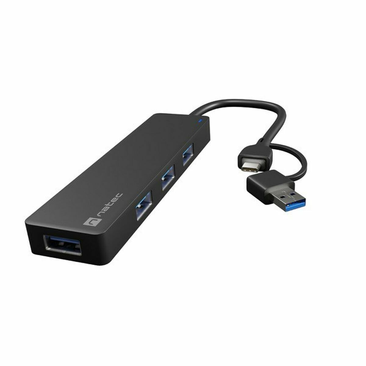 USB-разветвитель Natec NHU-2023 Чёрный